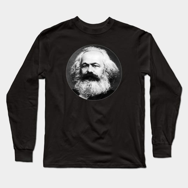 Karl Marx Long Sleeve T-Shirt by BigTime